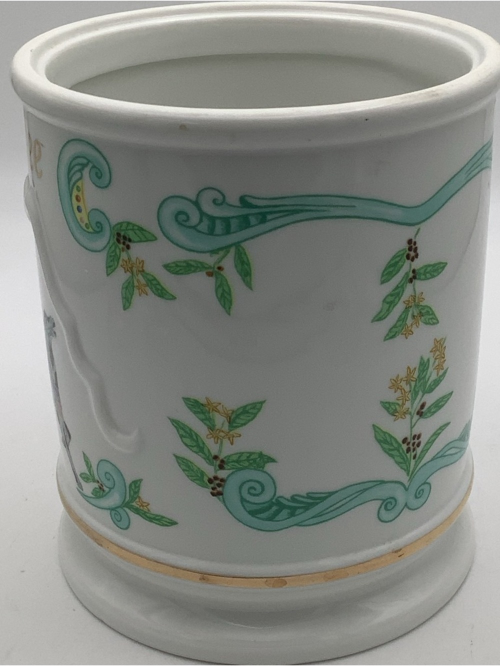 Lenox Carousel Horse Coffee Canister with Gold Script - Picture 4 of 9